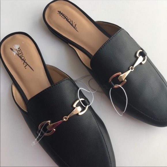 Merona Kona Backless Mule Loafers Black New - Picture 7 of 7
